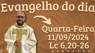 EVANGELHO DO DIA –11092024  HOMILIA DIÁRIA – LITURGIA DE HOJE  EVANGELHO DE HOJE PADRE GUSTAVO [upl. by Euton317]