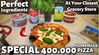 Ingredients For Perfect NEAPOLITAN PIZZA at Home⎮At Your Local Grocery Store [upl. by Audly]