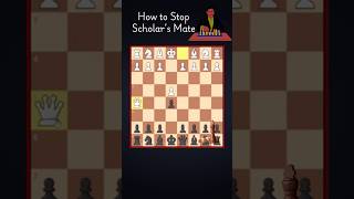 How To Stop Scholars Mate chess chessgame chessmaster [upl. by Aivul49]