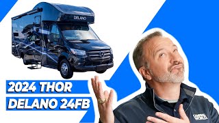 2024 Thor Delano 24FB  RV Review [upl. by Alyam]