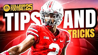 20 Tips And Tricks You NEED To Know In College Football 25 [upl. by Dani846]