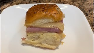 Ham and Cheese Sliders [upl. by Kciredes]