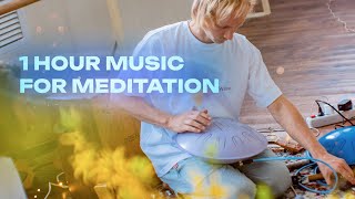 1 hour of music for relaxation and meditation  Steel Tongue Drum Music  Kosmosky [upl. by Kelton]