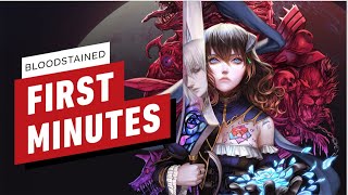 The First 24 Minutes of Bloodstained Gameplay [upl. by Borman]