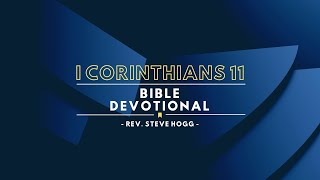 I Corinthians 11 Explained [upl. by Nicola]