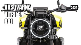 2025 New Husqvarna Vitpilen 801 Riding Test Drive [upl. by Siana]