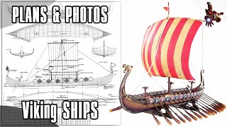 The LONGSHIP Viking ships PLANS amp PHOTOS  SUPER ScaleModeling HEROES [upl. by Lewan]