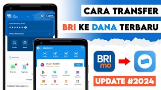 Cara Transfer BRI ke DANA Terbaru  Cara Isi Saldo DANA Lewat BRImo [upl. by Sanford]