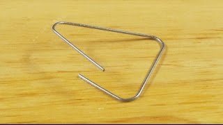 How to make a Jumping Paperclip [upl. by Maleki]