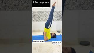 Increase height fast🏎️  Grow taller🗼  Best yoga🧘 asanas to increase height  shorts height [upl. by Ellennahc]