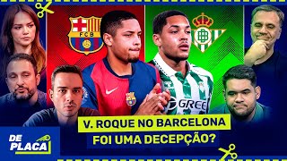 quotO VITOR ROQUE NÃO VAI FICAR NO BARCELONAquot [upl. by Hachmin]