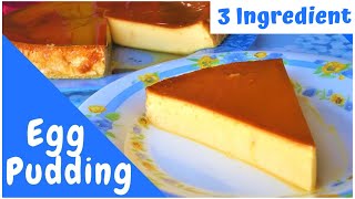 3 ingredient Egg Pudding [upl. by Graham]