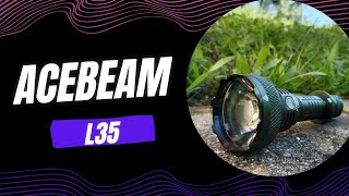 ACEBEAM L35 20 Potente linterna 🔦 de mano [upl. by Ayad]