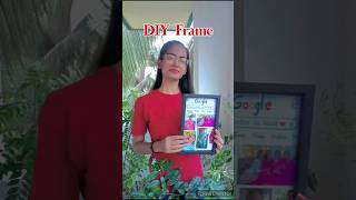 Bina🤑 kharche ke banaya Frame🤯 diy trending trending youtubeshorts [upl. by Jodi]