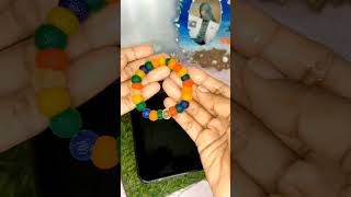 Result❓‼️Put Orbeeze Ball bracelet into water🍡🌊 shorts asmulticreativity diy crafts [upl. by Mosira196]