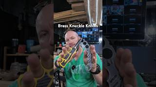 Brass Knuckle Knives brassknuckles Knives edc [upl. by Eilsil862]