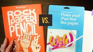 Astropad Vs PaperLike Which Is The Best iPad Screen Protector For Drawing [upl. by Satsoc256]