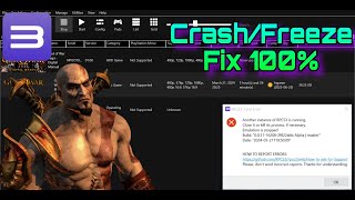 RPCS3 game Freezing  RPCS3 crashing on sartup fix  Another instence of RPCS3 is running Fix [upl. by Einnok]