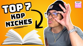 Top 7 KDP No Content Book Niches For Easy Online Profits [upl. by Crystal]