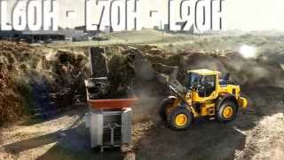 Volvo L60H L70H L90H wheel loaders promotional video [upl. by Nuarb]