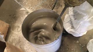 How To Mix Refractory Mortar  How to use Fire Brick Cement [upl. by Zoarah257]