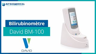 Bilirubinomètre David BM100  AVF Biomédical [upl. by Goat]