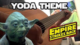 Yodas Theme  Star Wars  The Empire Strikes Back  Fingerstyle Guitar [upl. by Grogan]