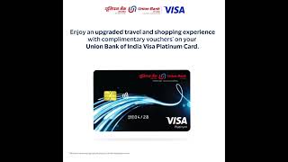 Explore more with Union Bank Of India Visa Platinum Debit Card [upl. by Siradal]