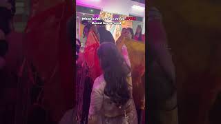 Emotional bride’s sister dance performance celebrates Indian weddings blending Bengali traditions [upl. by Krusche181]