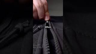 How to Fix a Stuck Zipper in Seconds [upl. by Adin]