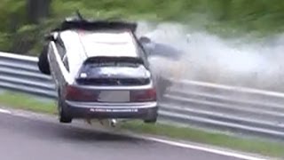 Nordschleife 2013 Big Crash amp Fail Compilation Nürburgring Touristenfahrten VLN 24H [upl. by Yevette646]