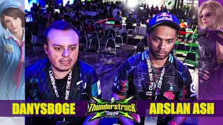 Arslan Ash Nina vs Danysboge Auska Thunderstruck 2024  Tekken 8 [upl. by Lorelle864]