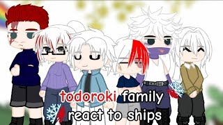 🔥Todoroki family react to ships🧊 Todoroki my AU williamlolbit [upl. by Rattan675]