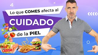 🔴 QUE COMER para CUIDAR LA PIEL ✅ ALIMENTOS antienvejecimiento acné sebo y eccemas [upl. by Chapell]