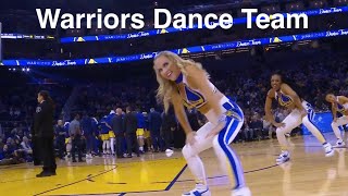 Warriors Dance Team Golden State Warriors Dancers  NBA Dancers  142020 dance performance [upl. by Idet]