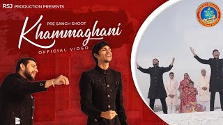 Khammaghani  Pre Sangh Shoot  Rishabh Sambhav Jain  RSJ  RSJ Devotionals  Latest Jain Song [upl. by Volding]