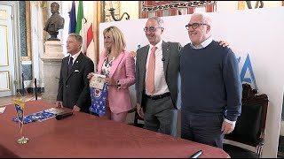 Rotary e Mezza di Genova insieme per la donazione degli organi [upl. by Isyed]