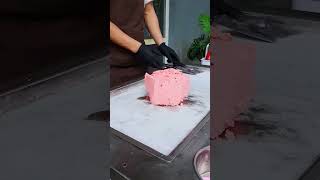 Pink IceCream Manufacturing Process shorts [upl. by Tryck]