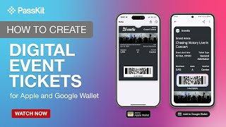 How To Create Digital Event Tickets With Passkit [upl. by Cowey389]