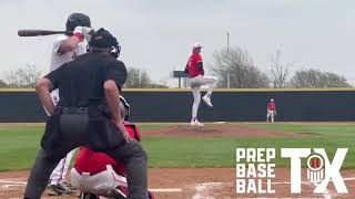 24 Dasan Hill TX  MLBDraft Prospects [upl. by Annairba]