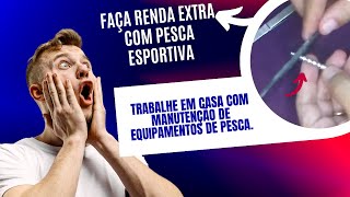 Faça Renda Extra  Trabalhando com Pesca Esportiva em Casa [upl. by Bornstein]