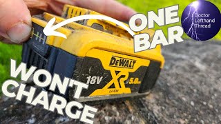 Dewalt Battery wont charge Try This [upl. by Ahser]