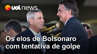 Reuniões áudios e depoimentos os elos de Bolsonaro com tentativa de golpe [upl. by Nnyroc355]