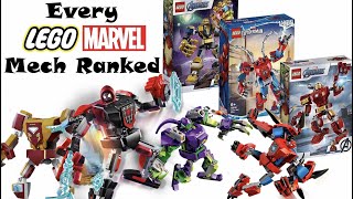 Every Lego Marvel Mech Ranked [upl. by Appleton]