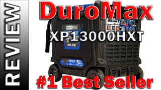 DuroMax XP13000HXT 13000Watt 500cc Tri Fuel Gas Propane Natural Gas Portable Generator with C [upl. by Nyl]