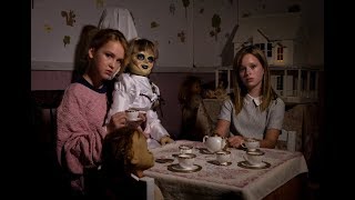 ANNABELLE CREATION SON OF MONSTERPALOOZA 2017 HAUNTED MAZE 2017 [upl. by Lissy]