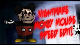 Nightmare Mokey Mouse  Speed Edit [upl. by Aneres]