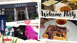 Welcome Party At College Al Khan Restaurant HiTea Buffet Vlog 02 [upl. by Araed]