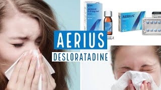 AERIUS Desloratadine 5 mg  TOUT CE QUE VOUS DEVEZ SAVOIR [upl. by Eltsirc677]