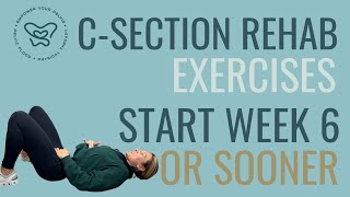 Csection Recovery Exercises Week 6 [upl. by Clara]